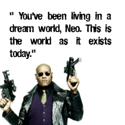 Morpheus Quote about the Real World